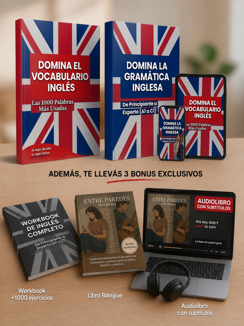 Inglés en casa YA - De Cero a Avanzado!